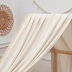 Ciel de lit cabane - Beige mocca