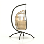 Fauteuil oeuf suspendu avec pieds - MIRAGE