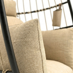 Fauteuil oeuf suspendu avec pieds - MIRAGE