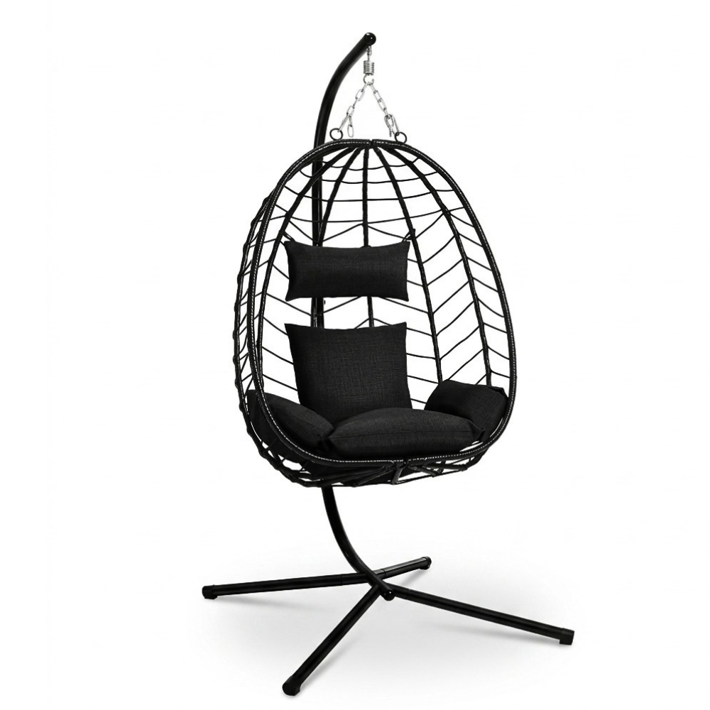 Fauteuil oeuf suspendu avec pieds - FIRENZE