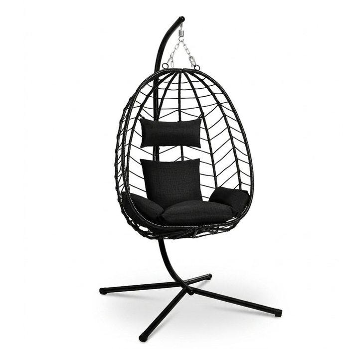 Fauteuil oeuf suspendu avec pieds - FIRENZE