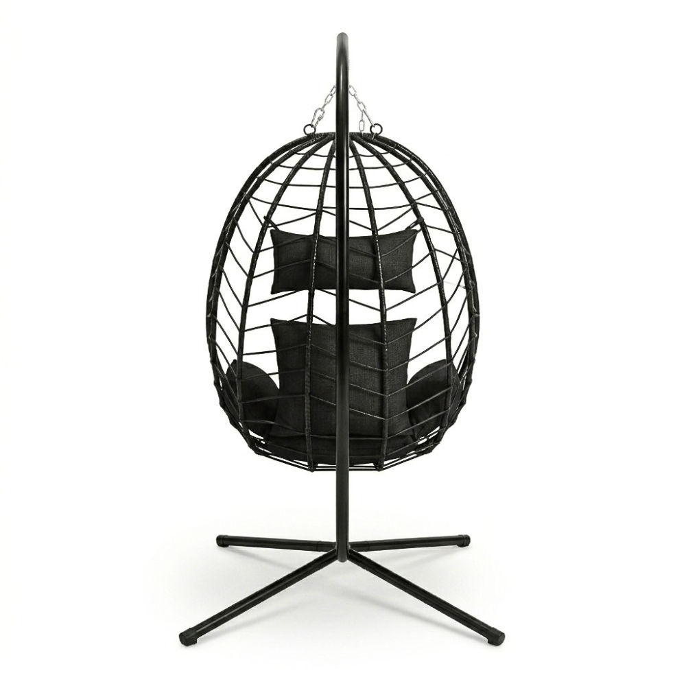 Fauteuil oeuf suspendu avec pieds - FIRENZE
