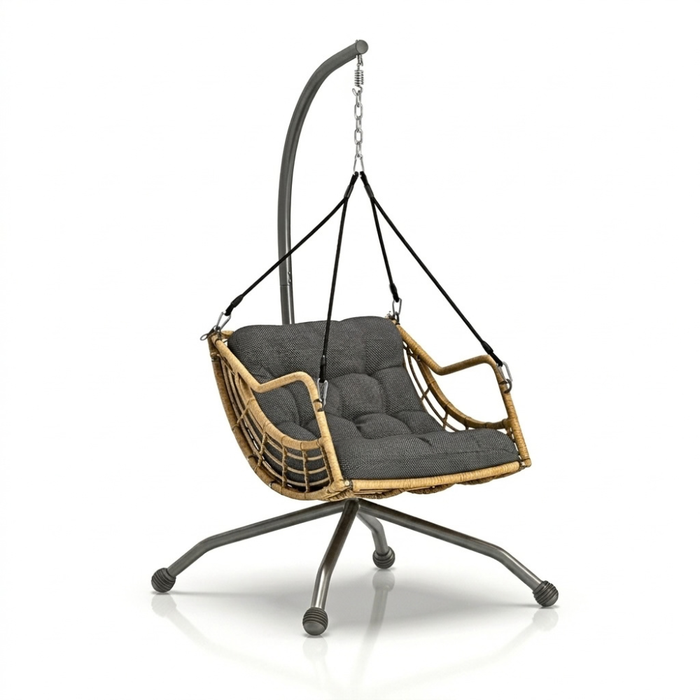 Fauteuil suspendu avec pieds - TIMO