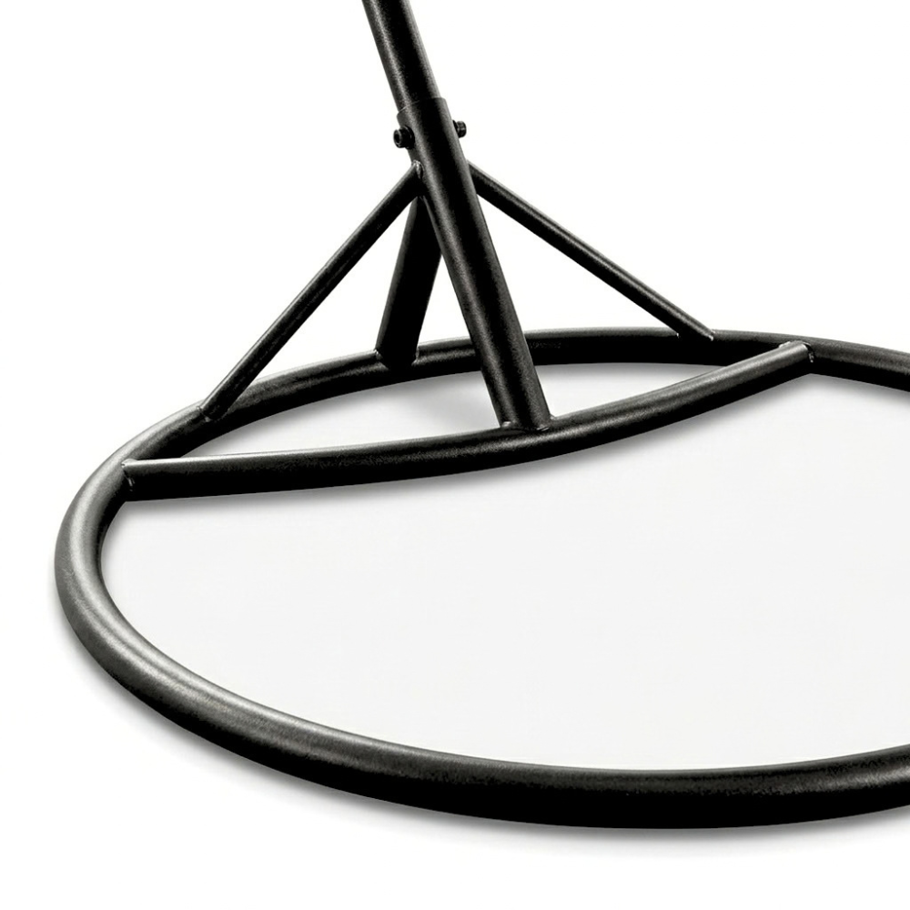 Fauteuil oeuf suspendu 2 places avec pieds - SIERA